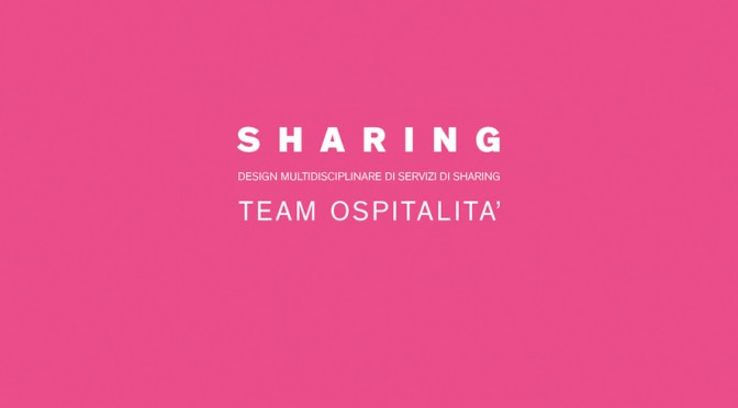 Sharing – accoglienza e ospitalità